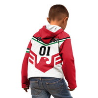 Jordan Football Kid Hoodie The Chivalrous Go Champion - Wonder Print Shop