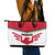 Jordan Football Leather Tote Bag The Chivalrous Go Champion - Wonder Print Shop
