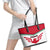 Jordan Football Leather Tote Bag The Chivalrous Go Champion - Wonder Print Shop