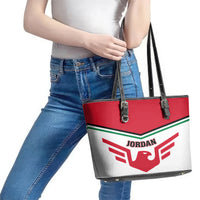 Jordan Football Leather Tote Bag The Chivalrous Go Champion - Wonder Print Shop