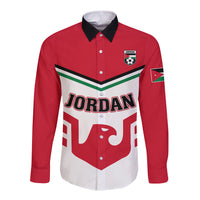 Jordan Football Long Sleeve Button Shirt The Chivalrous Go Champion - Wonder Print Shop