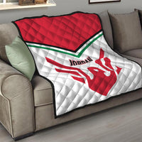 Jordan Football Quilt The Chivalrous Go Champion - Wonder Print Shop