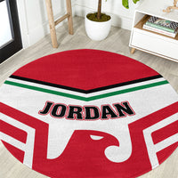 Jordan Football Round Carpet The Chivalrous Go Champion