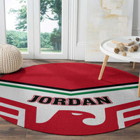 Jordan Football Round Carpet The Chivalrous Go Champion
