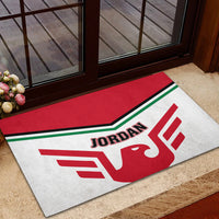 Jordan Football Rubber Doormat The Chivalrous Go Champion - Wonder Print Shop