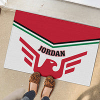 Jordan Football Rubber Doormat The Chivalrous Go Champion - Wonder Print Shop