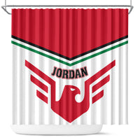 Jordan Football Shower Curtain The Chivalrous Go Champion