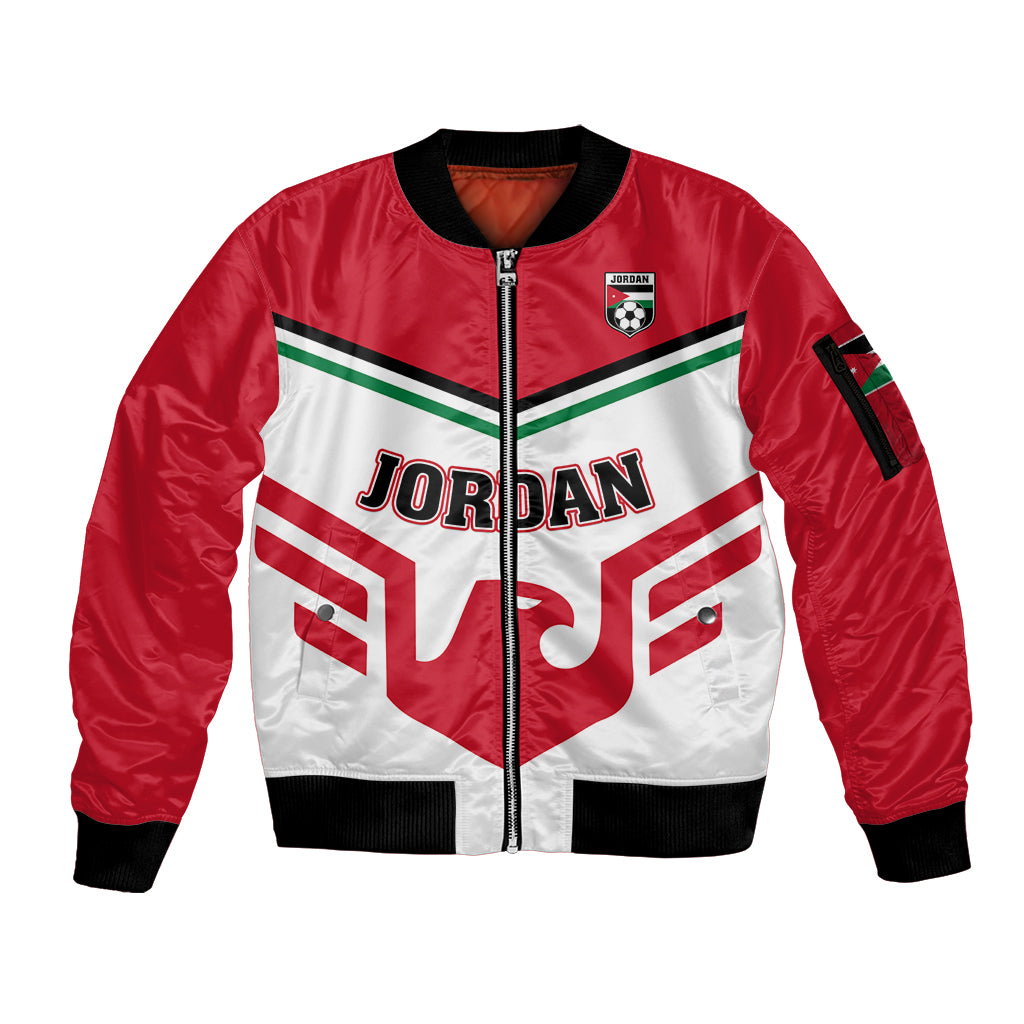 Jordan Football Sleeve Zip Bomber Jacket The Chivalrous Go Champion - Wonder Print Shop