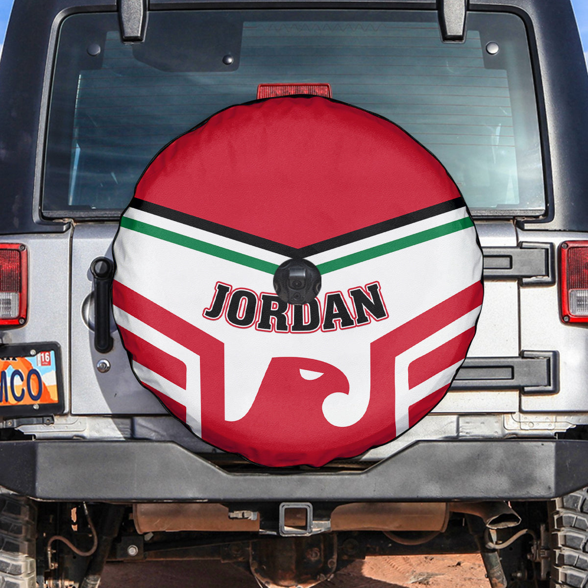 Jordan Football Spare Tire Cover The Chivalrous Go Champion - Wonder Print Shop