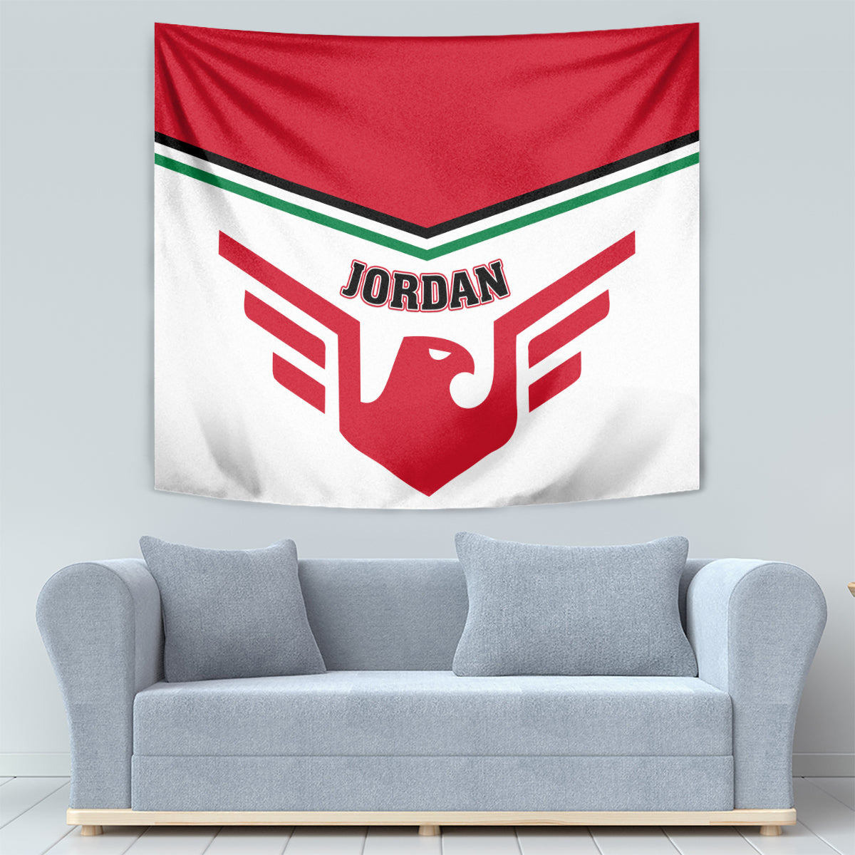 Jordan Football Tapestry The Chivalrous Go Champion - Wonder Print Shop