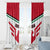 Jordan Football Window Curtain The Chivalrous Go Champion - Wonder Print Shop