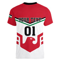 Jordan Football Women V Neck T Shirt The Chivalrous Go Champion - Wonder Print Shop