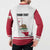 Personalized California Republic Button Sweatshirt Red Star The Bear Flag