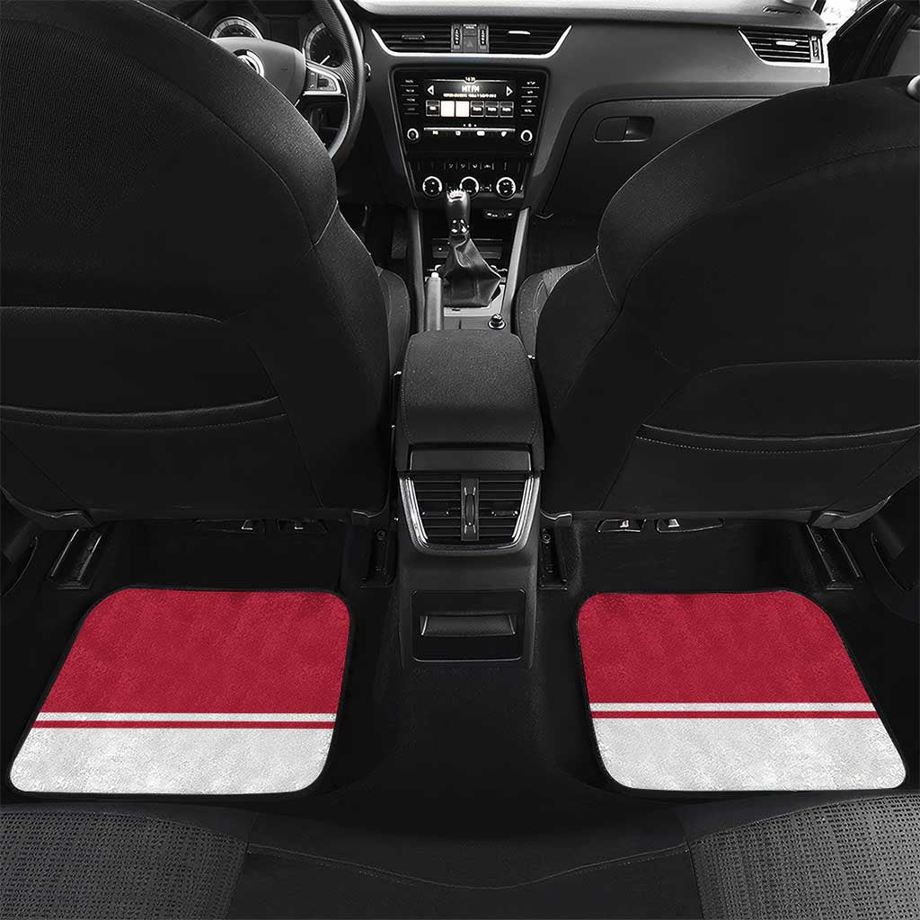 California Republic Car Mats Red Star The Bear Flag