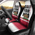 California Republic Car Seat Cover Red Star The Bear Flag