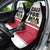 California Republic Car Seat Cover Red Star The Bear Flag