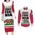 Personalized California Republic Couples Matching Long Sleeve Bodycon Dress and Long Sleeve Button Shirt Red Star The Bear Flag