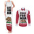 Personalized California Republic Couples Matching Tank Maxi Dress and Long Sleeve Button Shirt Red Star The Bear Flag