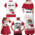 Personalized California Republic Family Matching Off Shoulder Maxi Dress and Hawaiian Shirt Red Star The Bear Flag