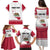 Personalized California Republic Family Matching Puletasi and Hawaiian Shirt Red Star The Bear Flag