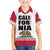 Personalized California Republic Family Matching Summer Maxi Dress and Hawaiian Shirt Red Star The Bear Flag