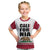 Personalized California Republic Kid T Shirt Red Star The Bear Flag