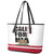 California Republic Leather Tote Bag Red Star The Bear Flag