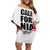 Personalized California Republic Off Shoulder Short Dress Red Star The Bear Flag