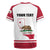 Personalized California Republic Rugby Jersey Red Star The Bear Flag