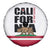 California Republic Spare Tire Cover Red Star The Bear Flag