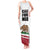 Personalized California Republic Tank Maxi Dress Red Star The Bear Flag