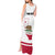 Personalized California Republic Tank Maxi Dress Red Star The Bear Flag