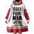 Personalized California Republic Wearable Blanket Hoodie Red Star The Bear Flag