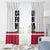 California Republic Window Curtain Red Star The Bear Flag