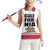 Personalized California Republic Women Sleeveless Polo Shirt Red Star The Bear Flag