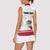 Personalized California Republic Women Sleeveless Polo Shirt Red Star The Bear Flag