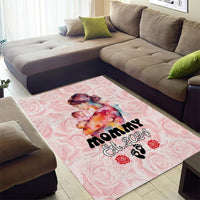 Happy Mother Day Area Rug Mommy Est 2024 - Wonder Print Shop