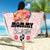 Happy Mother Day Beach Blanket Mommy Est 2024 - Wonder Print Shop