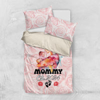 Happy Mother Day Bedding Set Mommy Est 2024 - Wonder Print Shop