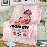 Happy Mother Day Blanket Mommy Est 2024