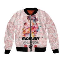 Happy Mother Day Bomber Jacket Mommy Est 2024 - Wonder Print Shop