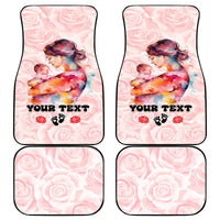 Happy Mother Day Car Mats Mommy Est 2024 - Wonder Print Shop