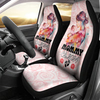 Happy Mother Day Car Seat Cover Mommy Est 2024 - Wonder Print Shop