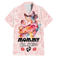 Happy Mother Day Family Matching Mermaid Dress and Hawaiian Shirt Mommy Est 2024 - Wonder Print Shop