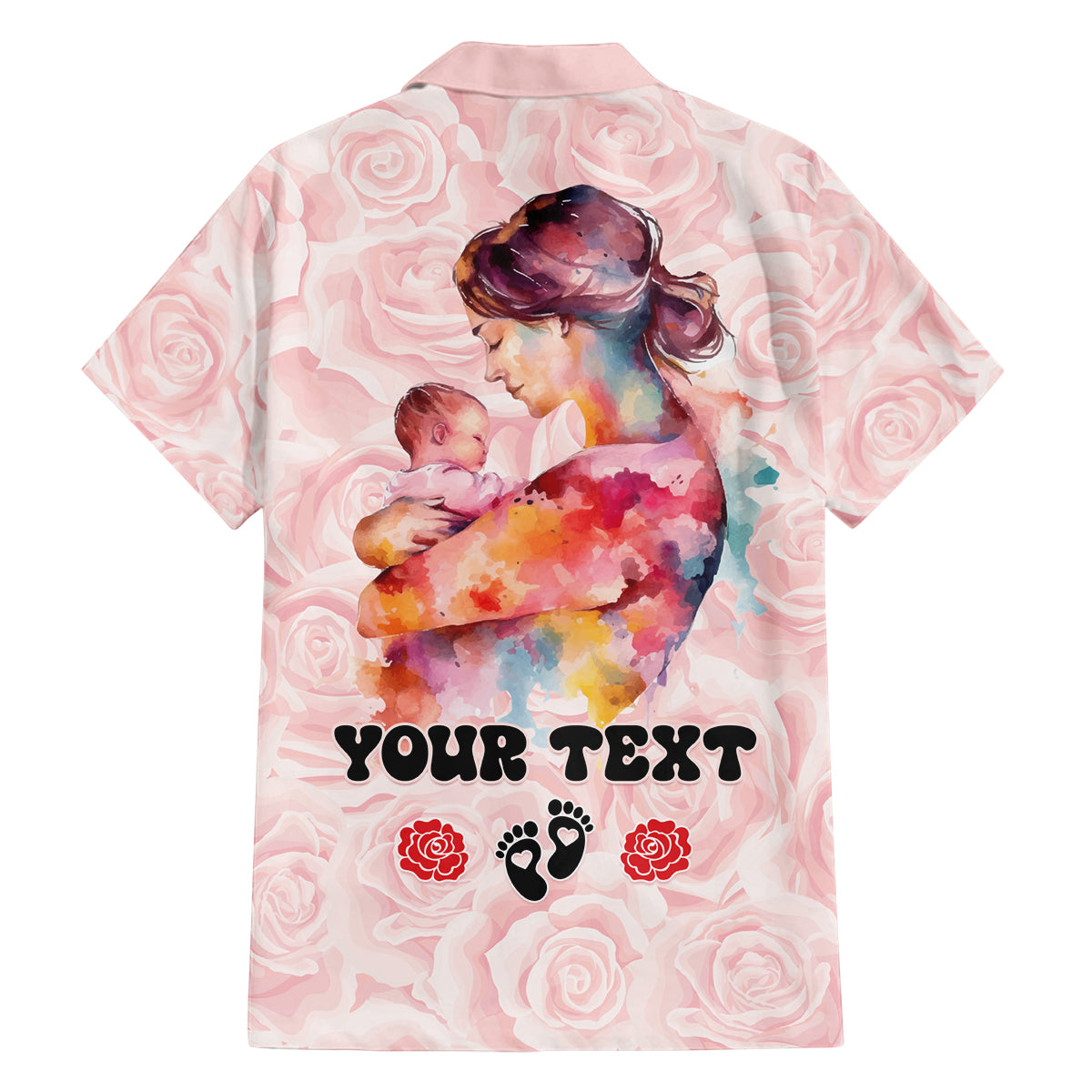 Happy Mother Day Family Matching Puletasi and Hawaiian Shirt Mommy Est 2024 - Wonder Print Shop
