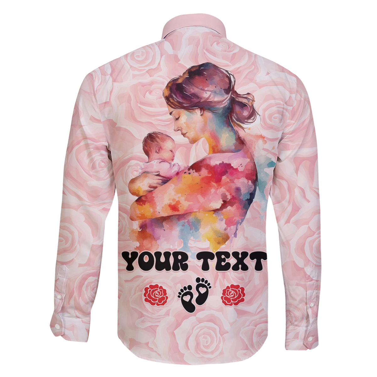 Happy Mother Day Family Matching Short Sleeve Bodycon Dress and Hawaiian Shirt Mommy Est 2024 - Wonder Print Shop