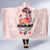 Happy Mother Day Hooded Blanket Mommy Est 2024