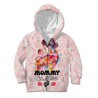 Happy Mother Day Kid Hoodie Mommy Est 2024 - Wonder Print Shop