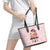 Happy Mother Day Leather Tote Bag Mommy Est 2024 - Wonder Print Shop