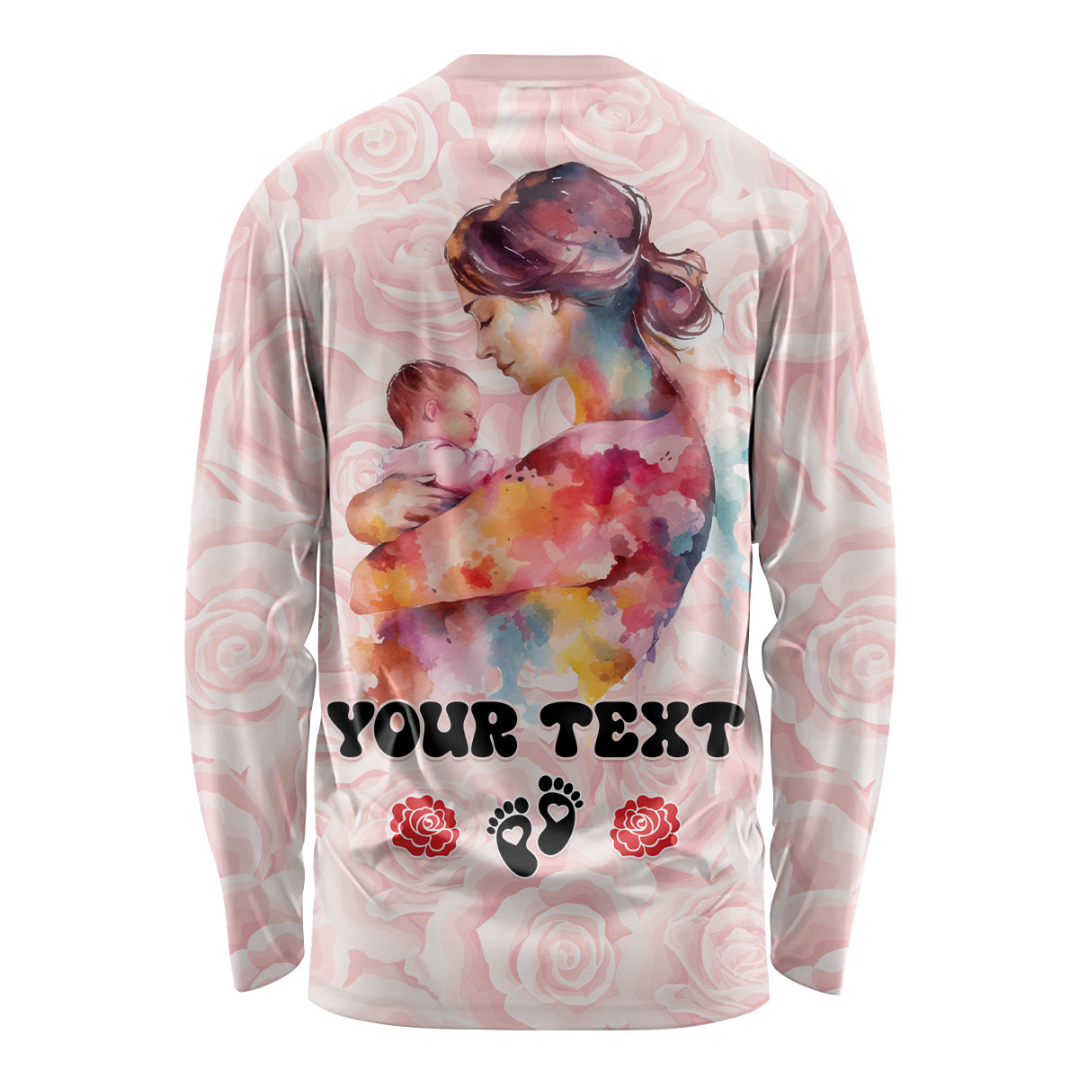 Happy Mother Day Long Sleeve Shirt Mommy Est 2024 - Wonder Print Shop